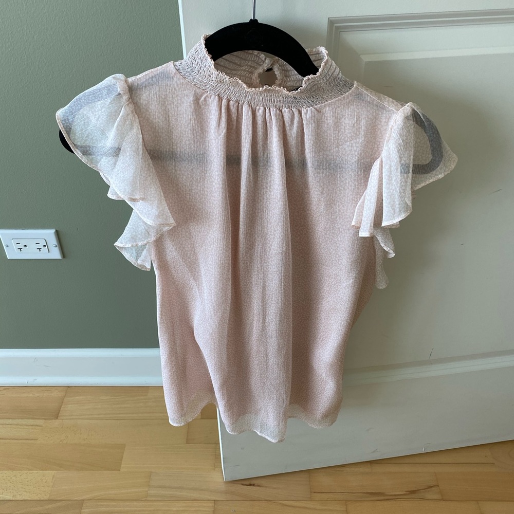 Pink blouse